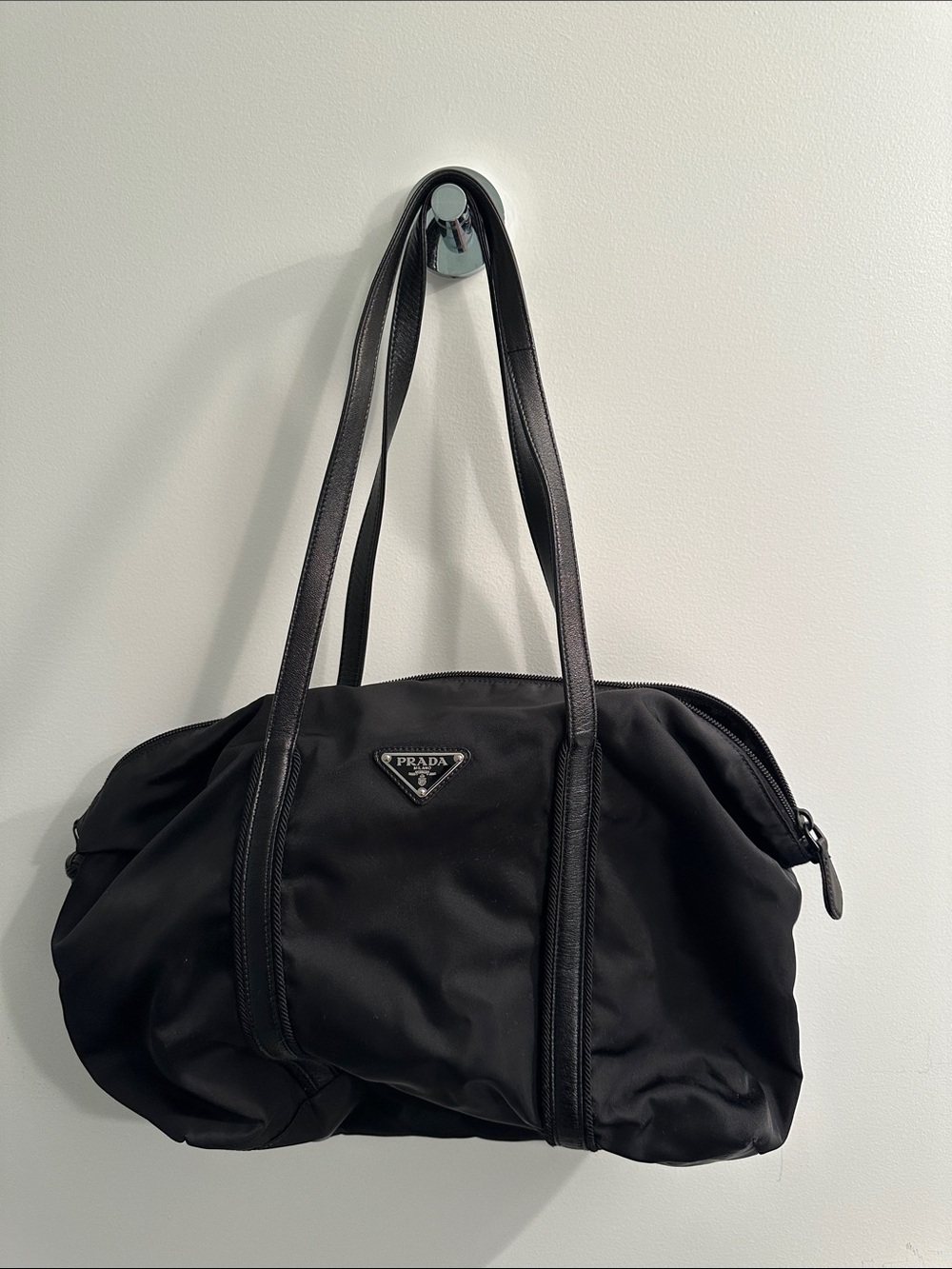 Women’s Prada Black Nylon Shoulder Bag